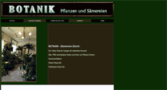 Desktop Screenshot of botanik-laden.ch