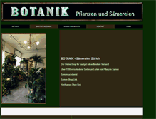 Tablet Screenshot of botanik-laden.ch